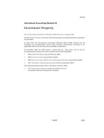 Tài liệu Chuẩn mực kế toán quốc tế IAS 40 pptx