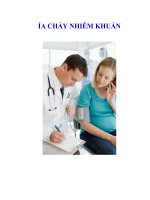 Tài liệu ỈA CHẢY NHIỄM KHUẨN ppt