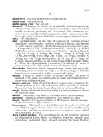 Tài liệu Tự điển Food Science, Technology And Nutrition -Vần K,L docx