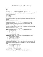 Tài liệu Đề thi tham khảo học kỳ 1( không phân ban) số 3 docx