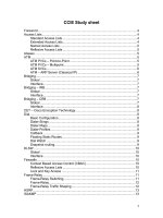Tài liệu CCIE Study sheet docx