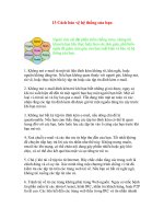 Tài liệu 13 Cách bảo vệ hệ thống của bạn pdf