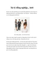 Tài liệu Xử lý đồng nghiệp... lười doc