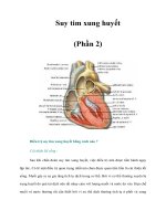 Tài liệu Suy tim xung huyết (Phần 2) pdf