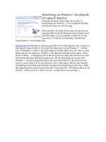 Tài liệu HomeGroup của Windows 7 cho phép kết nối mạng dễ dàng hơn pdf