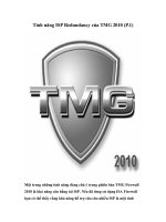 Tài liệu Tính năng ISP Redundancy của TMG 2010 (P.1) ppt