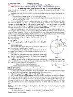 Tài liệu Sự tương giai giữa dao động điều hòa và chuyển động tròn đều pdf