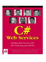 Tài liệu C# Web Services docx