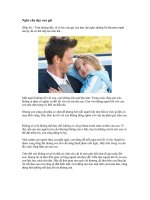 Tài liệu Nghe cha dạy con gái pptx