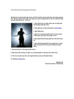 Tài liệu Thật dễ để biết bạn không phải là lãnh đạo! pptx