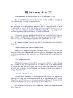 Tài liệu Kỹ thuật ương cá con (P1) Ương cá hương là bắt đầu từ con cá bột để đạt pdf