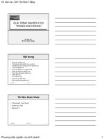 Tài liệu Nghiên cứu khoa học kinh doanh_ Chương 2 pdf