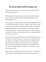 Tại sao lại dùng email để quảng cáo? pptx