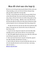 Mua đồ chơi sao cho hợp lý pot