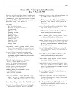 Minutes of the Federal Open Market Committee July 31–August 1, 2012 pot