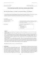 Oral health and mortality risk in the institutionalised elderly pptx