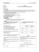 giải bài toán bằng cách lập hệ phương trình - chương 3 giáo án môn toán lớp 9