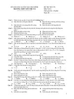 Đề Thi Thử Tốt Nghiệp Vật Lý 2013 - Phần 1 - Đề 13 pptx