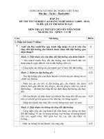 đáp án đề thi lý thuyết-quản trị khách sạn-mã đề thi qtks_th(8)