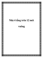 Nhà 4 tầng trên 12 mét vuông potx