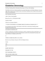 Elizabethan Demonology pot