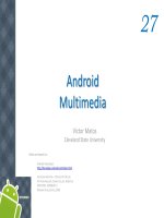 Android chapter27 multimedia