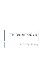 TỔNG QUAN HỆ THỐNG GSM doc
