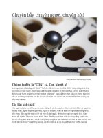 chuyện bẫy, chuyện người, chuyện hôi