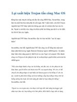 Lại xuất hiện Trojan tấn công Mac OS pot