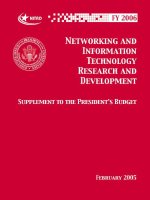 networking and information technology research and development pdf