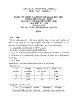 đề thi lí thuyết tốt nghiệp khóa 2 - kế toán doanh nghiệp - mã đề thi ktdn - lt (34)