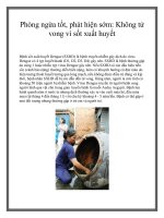 Phòng ngừa tốt, phát hiện sớm: Không tử vong vì sốt xuất huyết pot