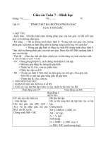 tính chất ba đường phân giác của tam giác - gv.v.n.hà