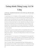Tường thành Thăng Long: Ải Chi Lăng pdf