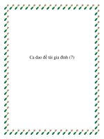 Ca dao đề tài gia đình (7) doc