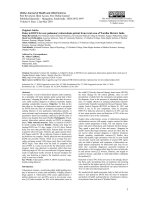 Delay in DOTS for new pulmonary tuberculosis patient from rural area of Wardha District, India docx