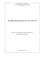 Tìm hiểu phương pháp tra cứu ảnh y tế