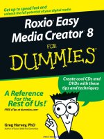 Roxio Easy Media Creator 8 For Dummies ppt