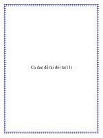 Ca dao đề tài tình yêu đôi lứa potx