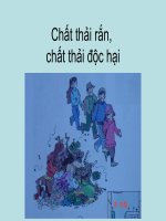 Chất thải rắn, chất thải độc hại docx