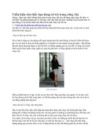 5 dấu hiệu cho thấy bạn đang trì trệ trong công việc pdf