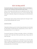 Kiwi: ăn đúng mới bổ pdf