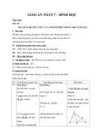 quan hệ giữa góc và cạnh đối diện trong một tam giác - gv.p.h.thể