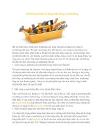 10 lời khuyên khi sử dụng một công cụ marketing pdf