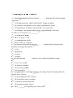 Đề thi và đáp án tiếng anh trình độ TOEFL - Đề số 35 ppt