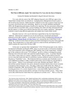 This Time is Different, Again? The United States Five Years after the Onset of Subprime potx