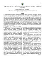 Health-related quality of life of elderly living in nursing home and homes in a district of Iran: Implications for policy makers pdf