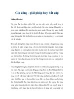 Gia công - giải pháp hay bất cập potx