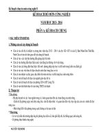 kế hoạch công nghệ lớp 8 THCS