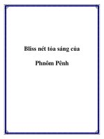 Bliss nét tỏa sáng của Phnôm Pênh pdf